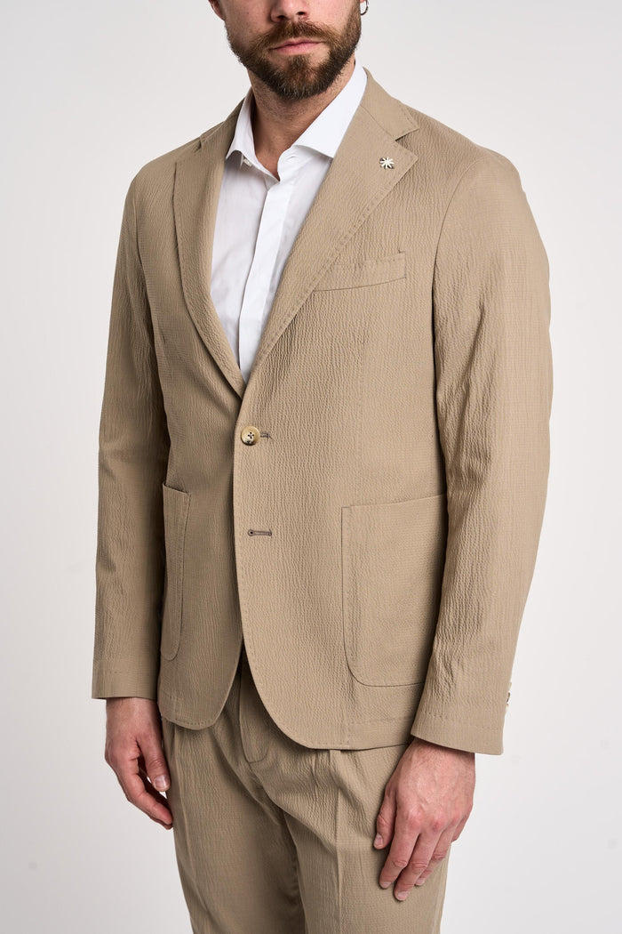 Giacca beige uomo g272824324125 - 3