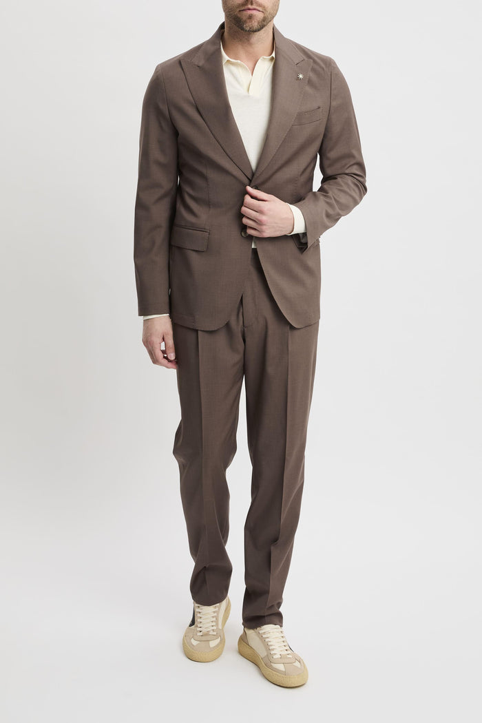 Abito marrone uomo a374826000029 - 7