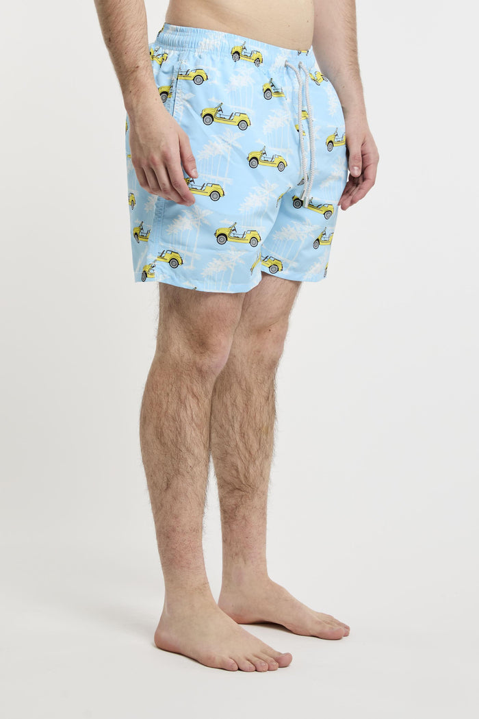 Costume azzurro uomo 01945h31 - 4