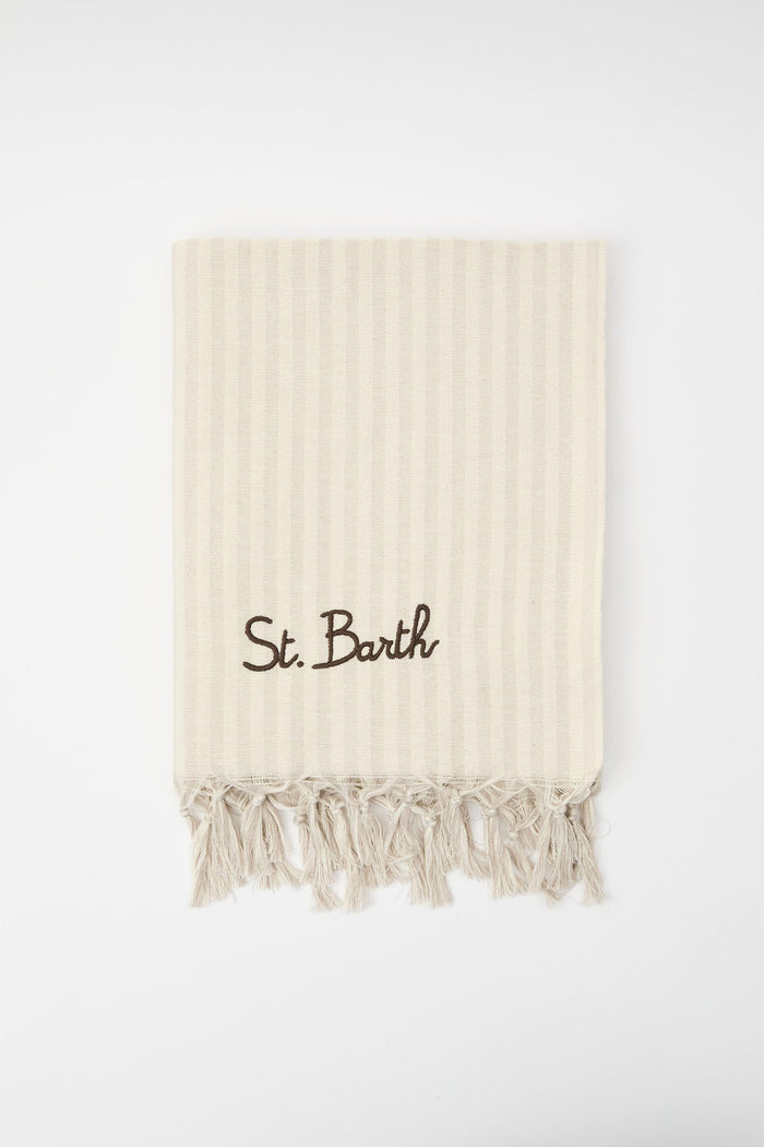 Telo mare beige uomo foul00200658l11 - 1