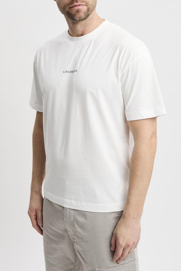 T-shirt white uomo ts087a005100w103 - 3