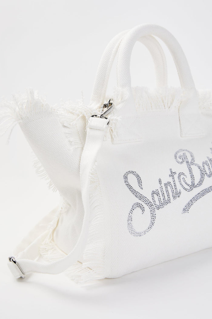 Borsa bianca donna 01542h01 - 5