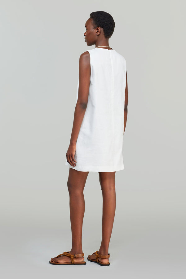 Abito bianco woman n09a10-0