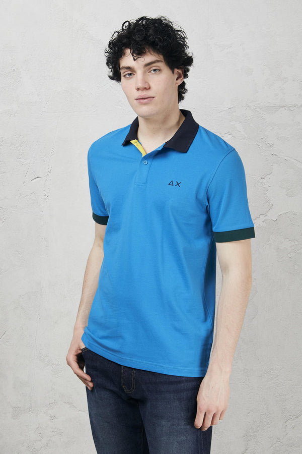 Polo turchese uomo a3311413