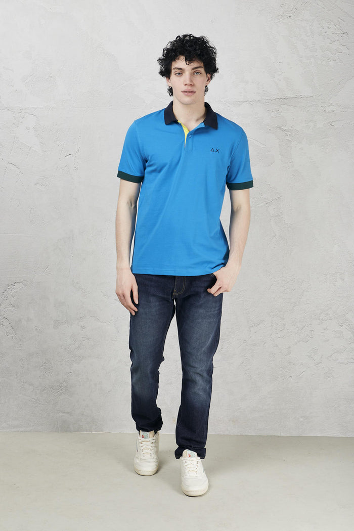 Polo turchese uomo a3311413 - 6