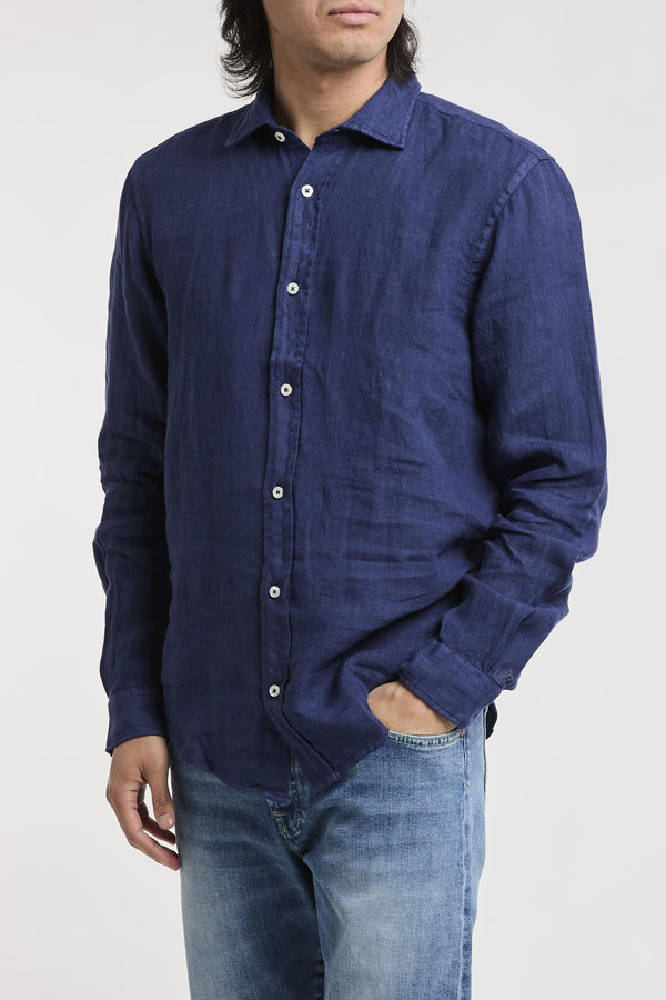 Camicia silver salt uomo rvu099p4220569deepsea