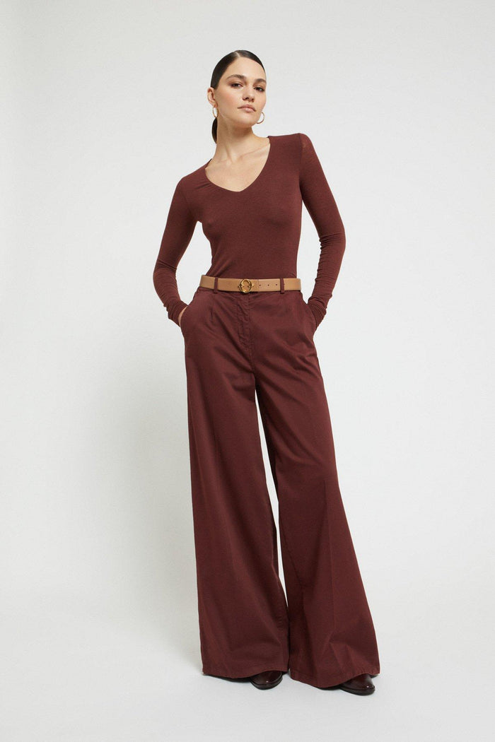 Pantalone  donna dp9897terra - 3