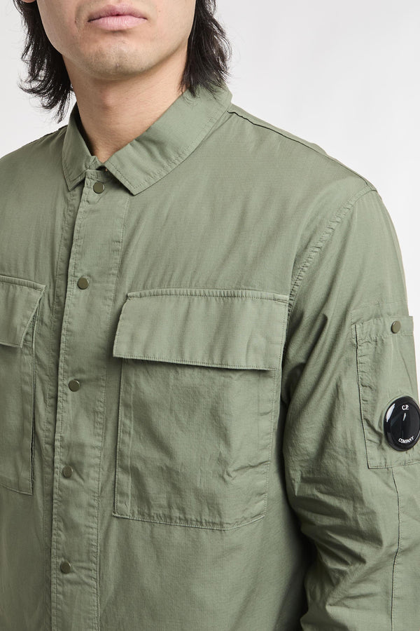 Overshirt in cotone