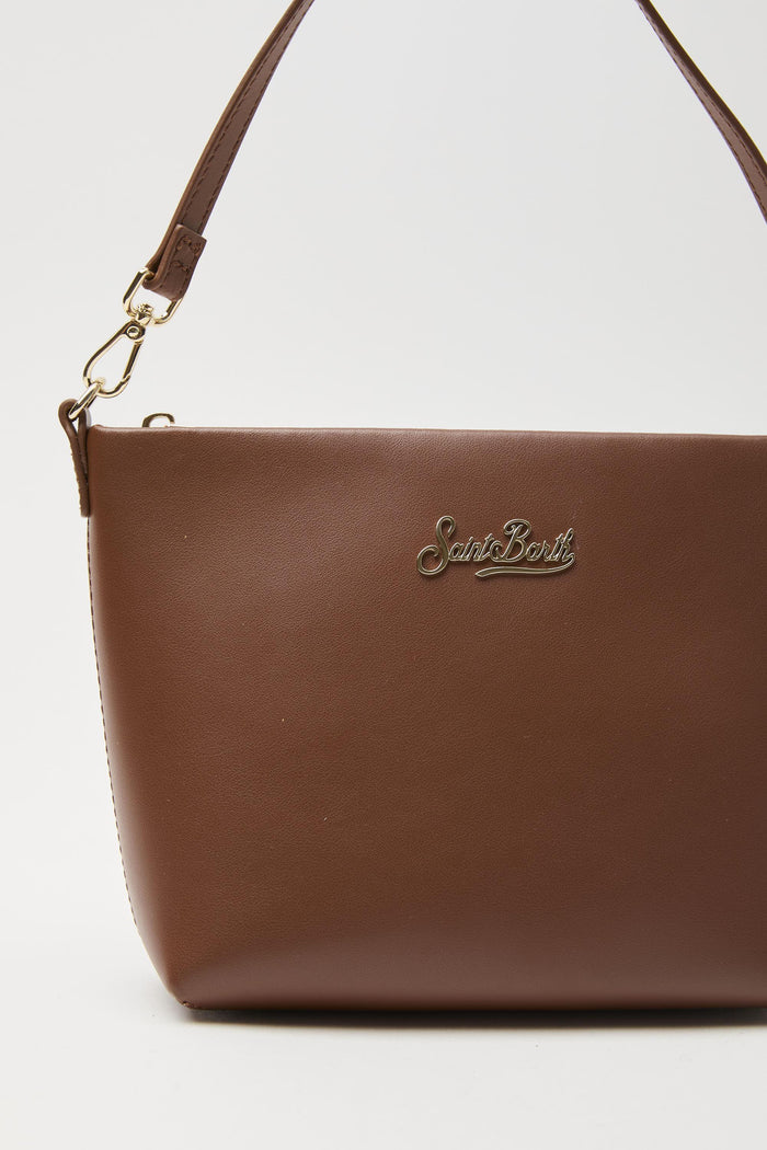Borsa a spalla Aline Bag in pelle liscia-2