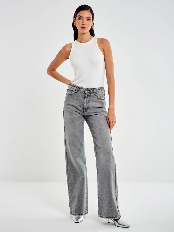 Jeans  donna df5051grigio - 3