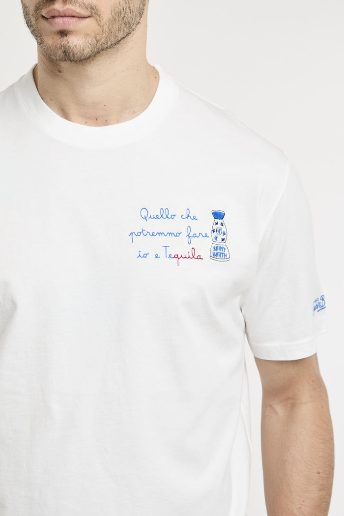 T-shirt bianca uomo 01164h01n - 3