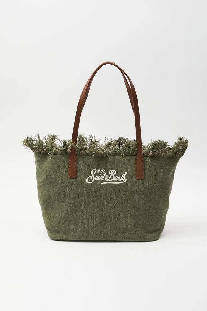 Borsa City medium in canvas