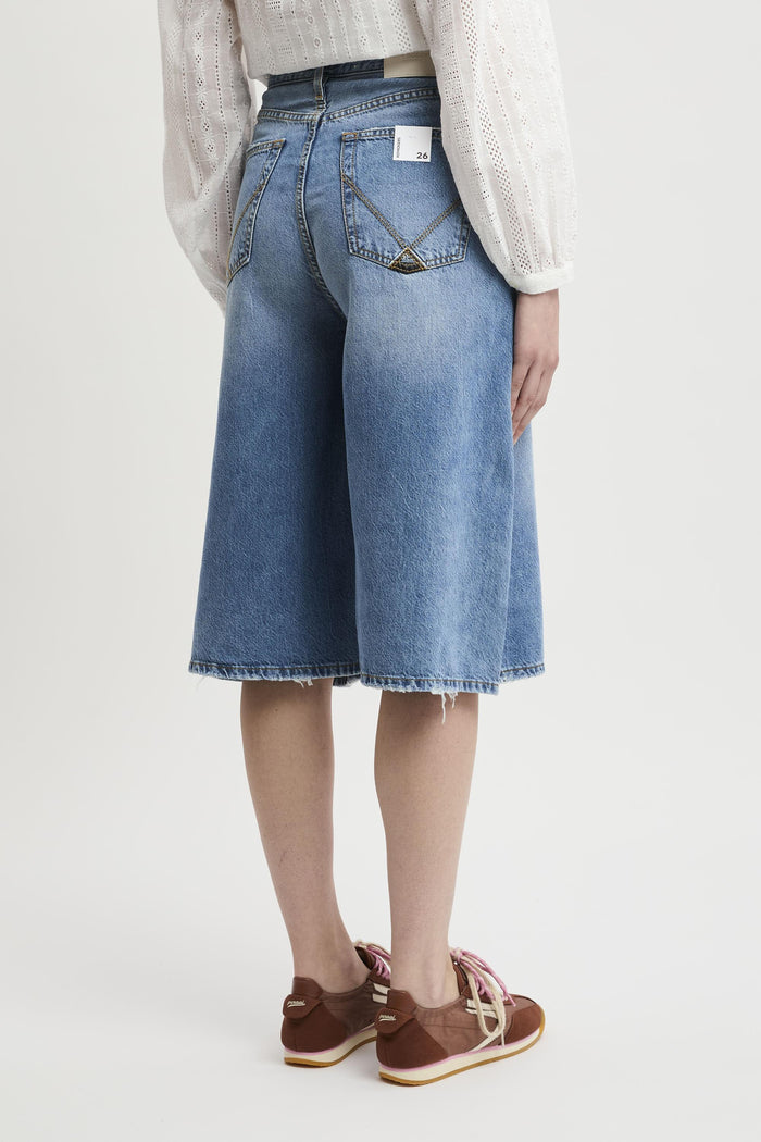 Shorts denim donna rnd90316cr531987ocean - 6