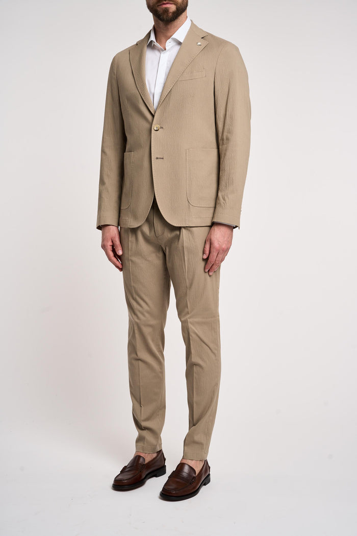 Giacca beige uomo g272824324125 - 5
