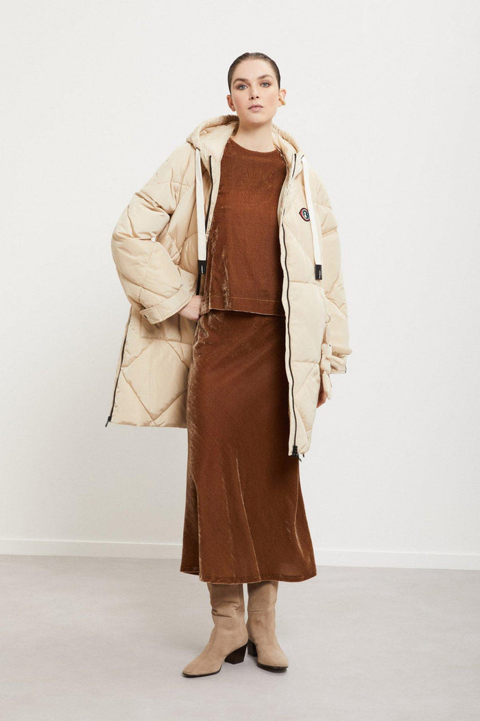 Piumino  donna og6043ecru - 3