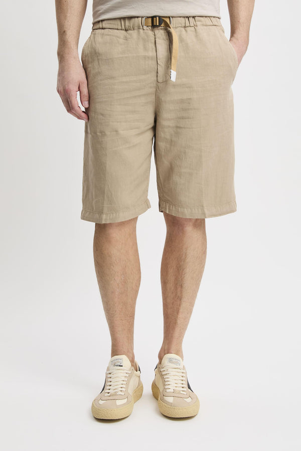 Bermuda beige uomo su518044