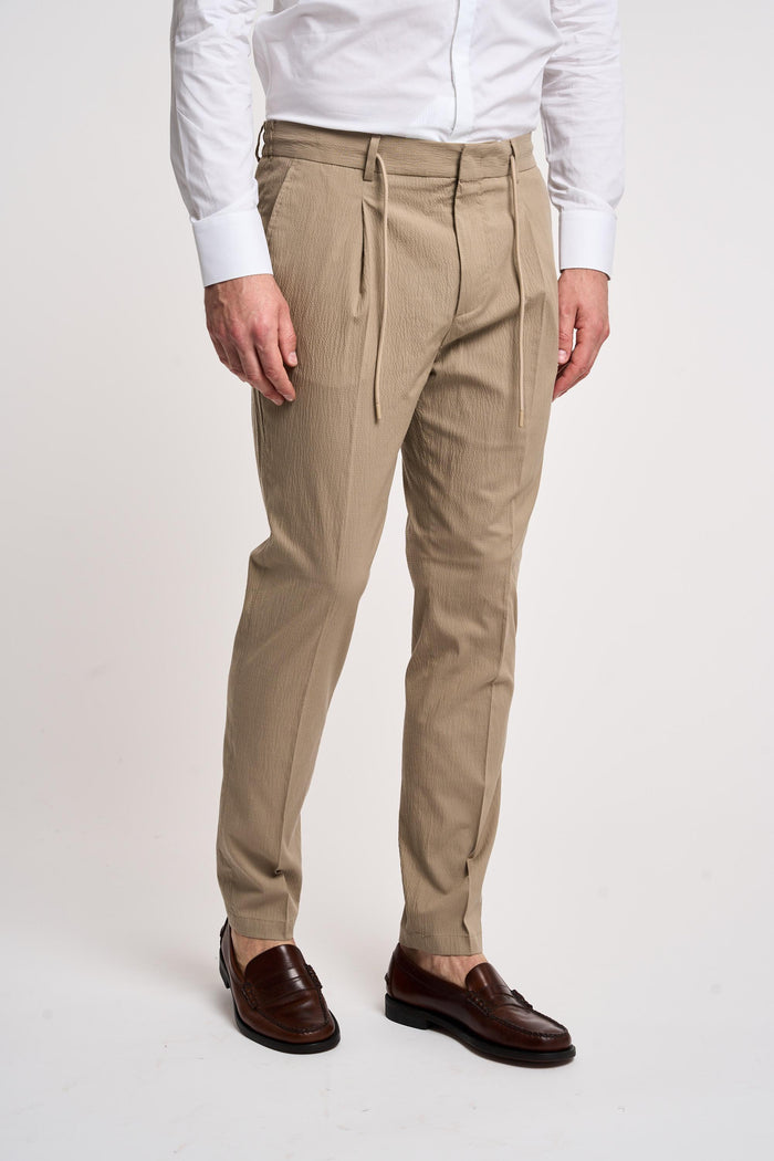 Pantalone jogging seersucker-2