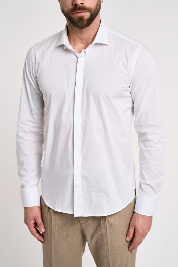 Camicia bianca uomo e65124317902