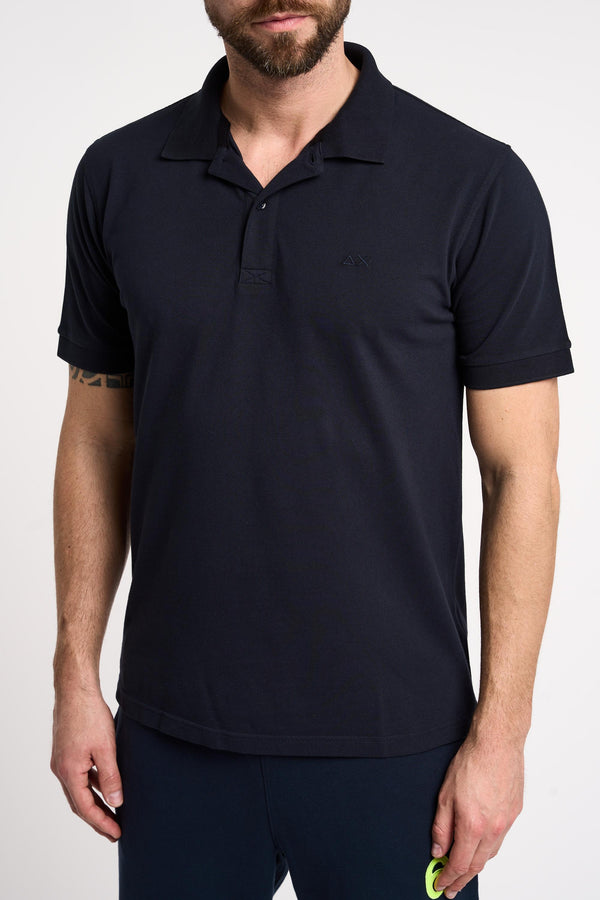 Polo navy blue uomo a3410407