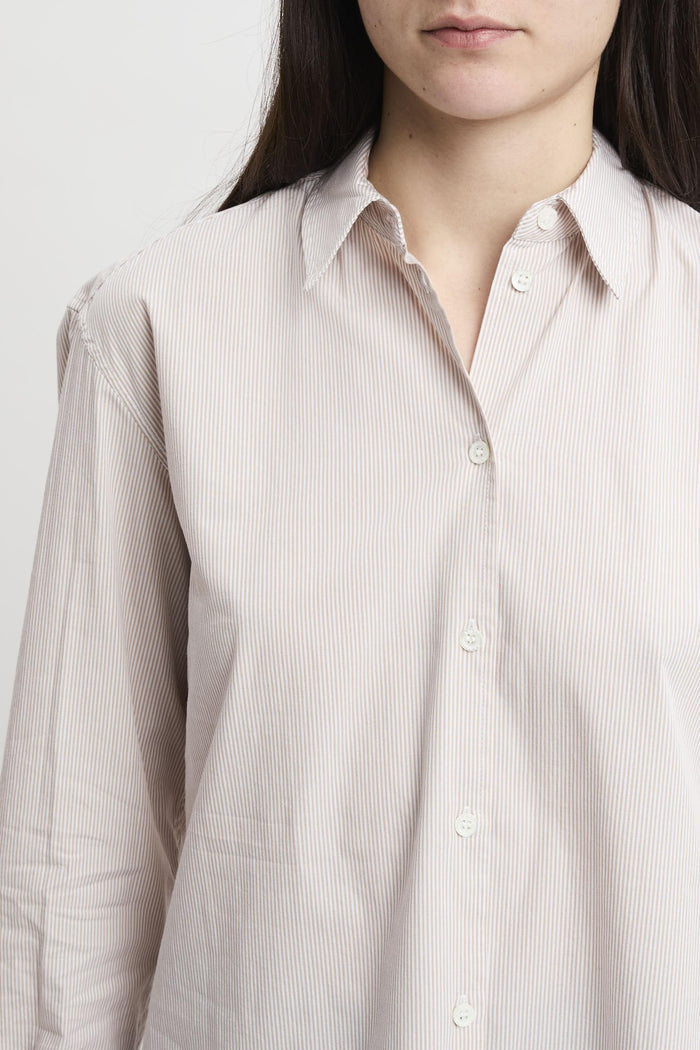 Camicia beige donna mdh00100843l11 - 3
