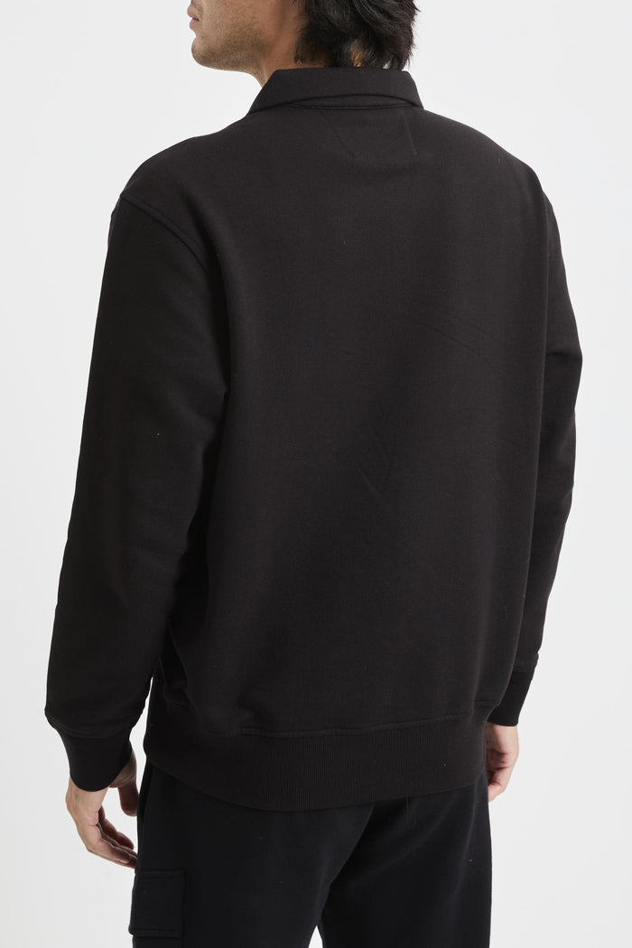Felpa black uomo ss140a-005086w999 - 5