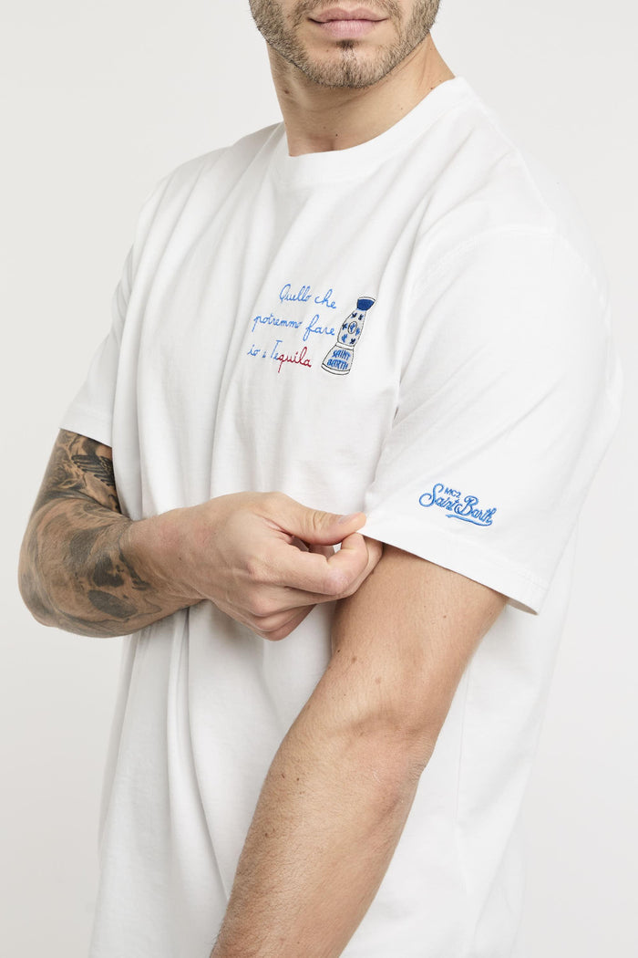 T-shirt bianca uomo 01164h01n - 4