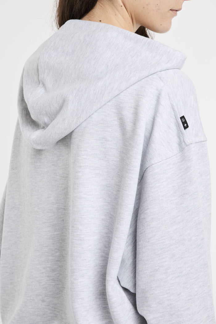 Felpa grigio  melange donna df5132ff0026912 - 5