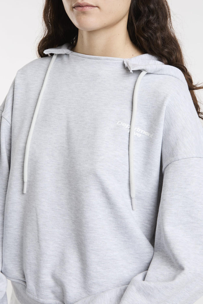 Felpa grigio  melange donna df5132ff0026912 - 3
