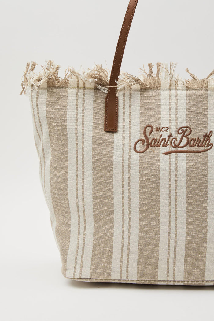 Borsa bianco/beige donna cbf000100589l1118 - 3