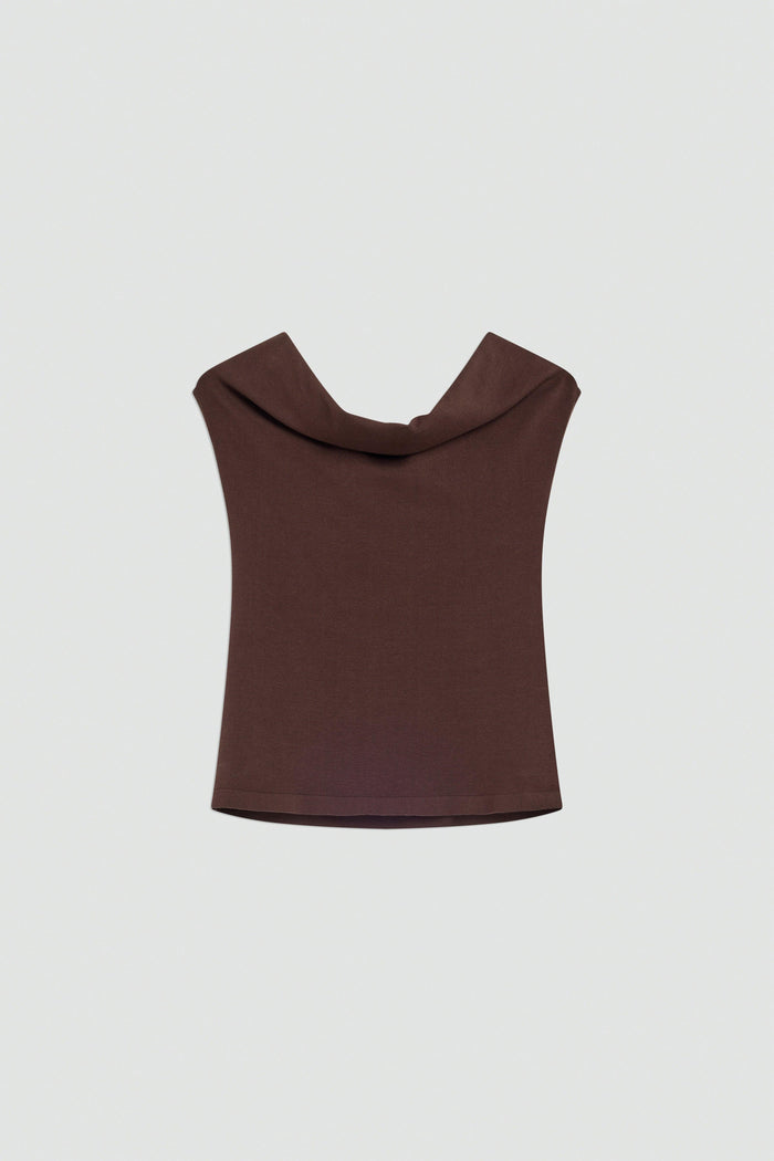 Maglia dark cacao donna sa17v22-0 - 4