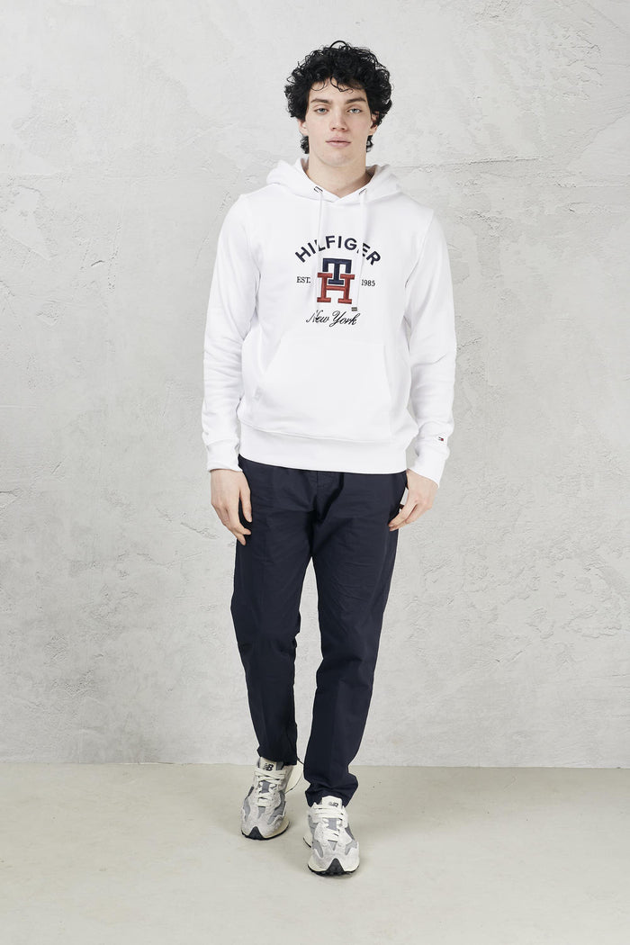 Felpa white uomo 30017ybr - 5