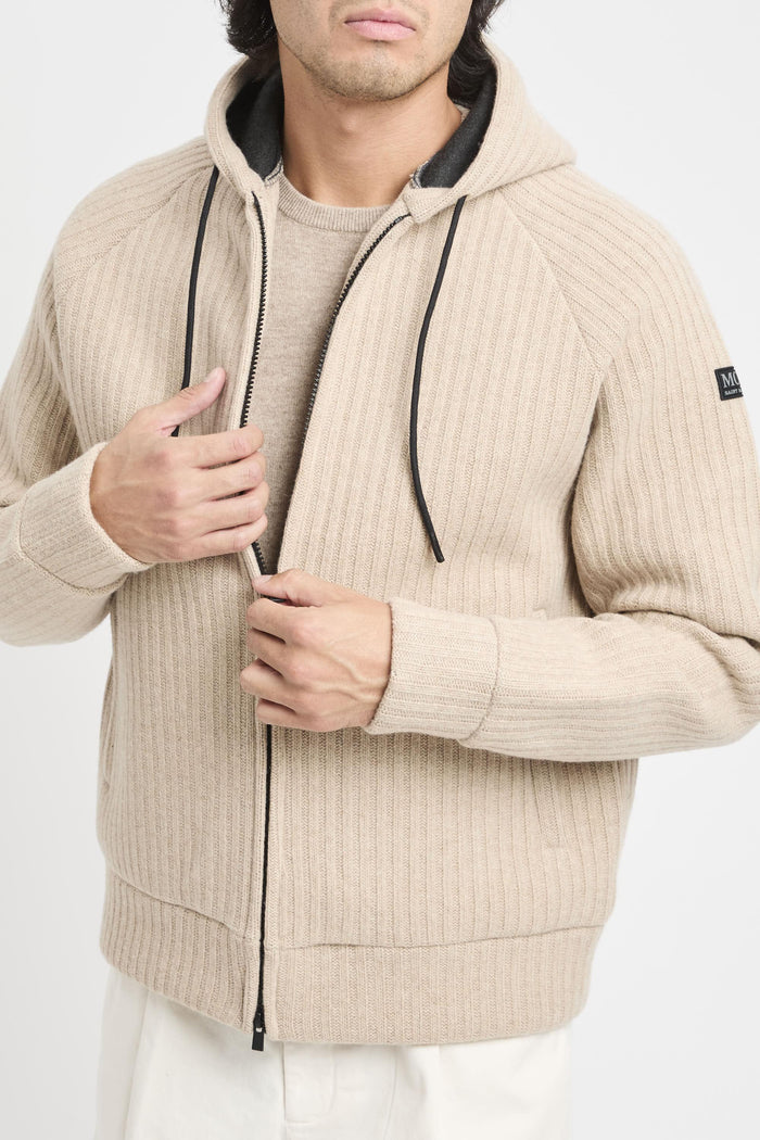 Felpa beige uomo crr000311 - 4