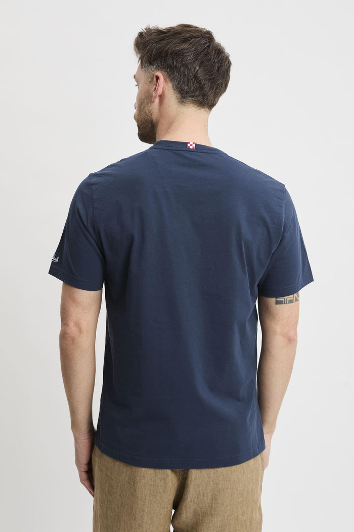 T-shirt blu uomo pot000104333l61 - 4