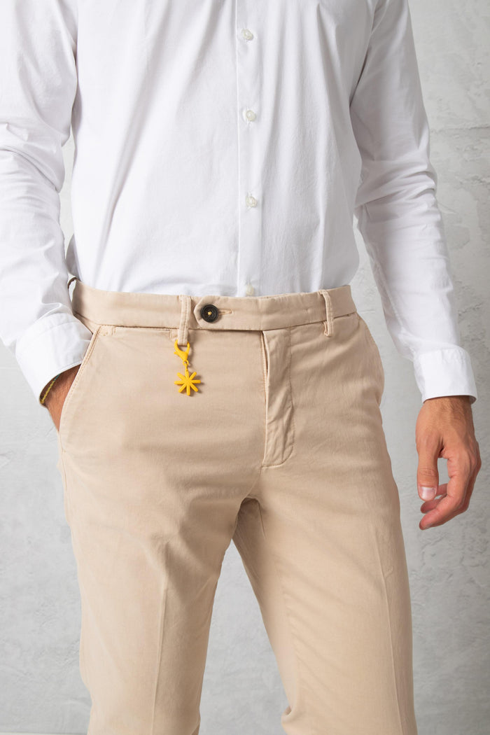 Pantalone beige uomo p1418t22 - 3