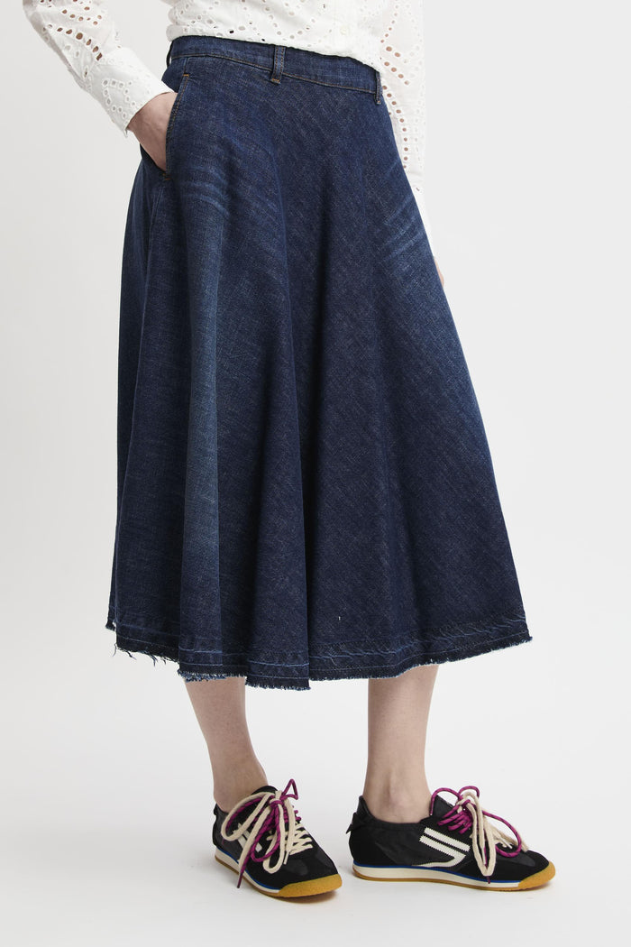 Gonna denim donna dg5122df0069812 - 3