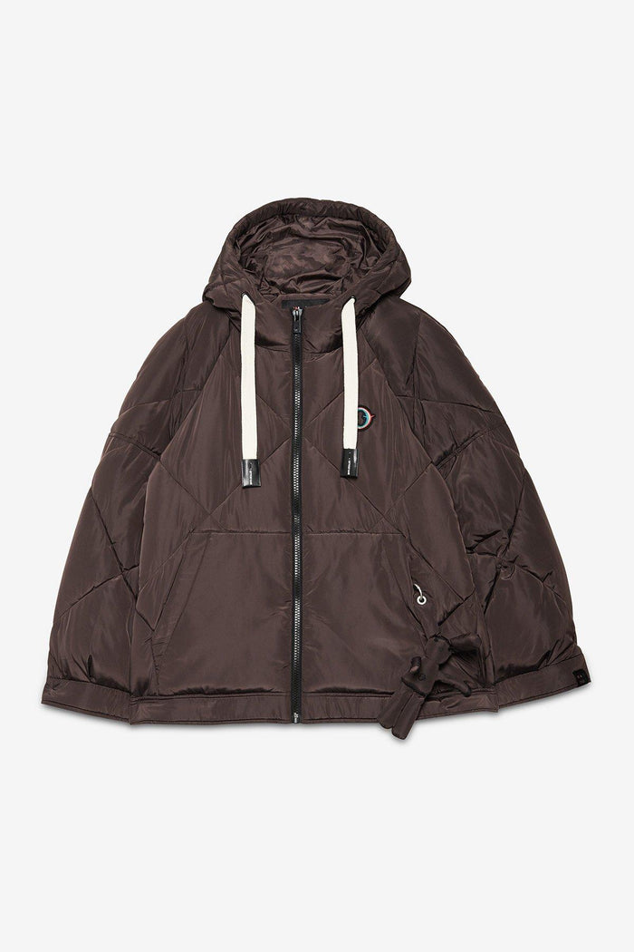 Piumino  donna og6135brown - 5