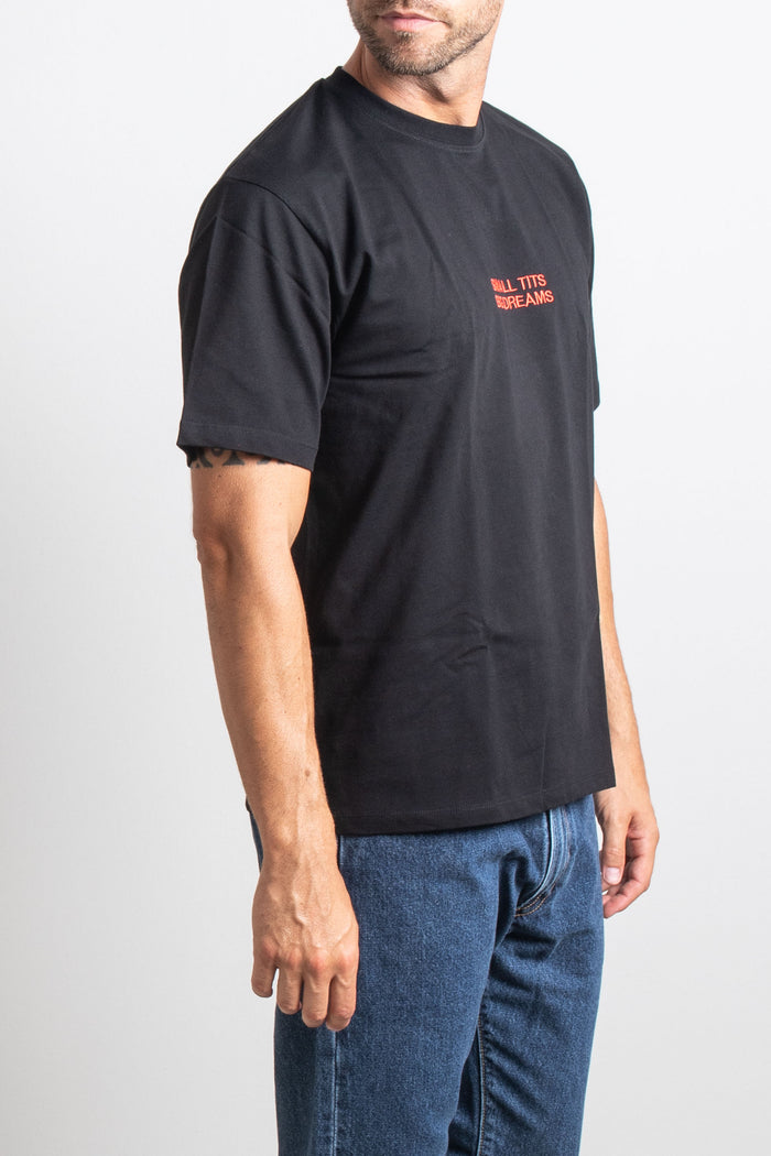 T-shirt  uomo ents01titsblack - 2
