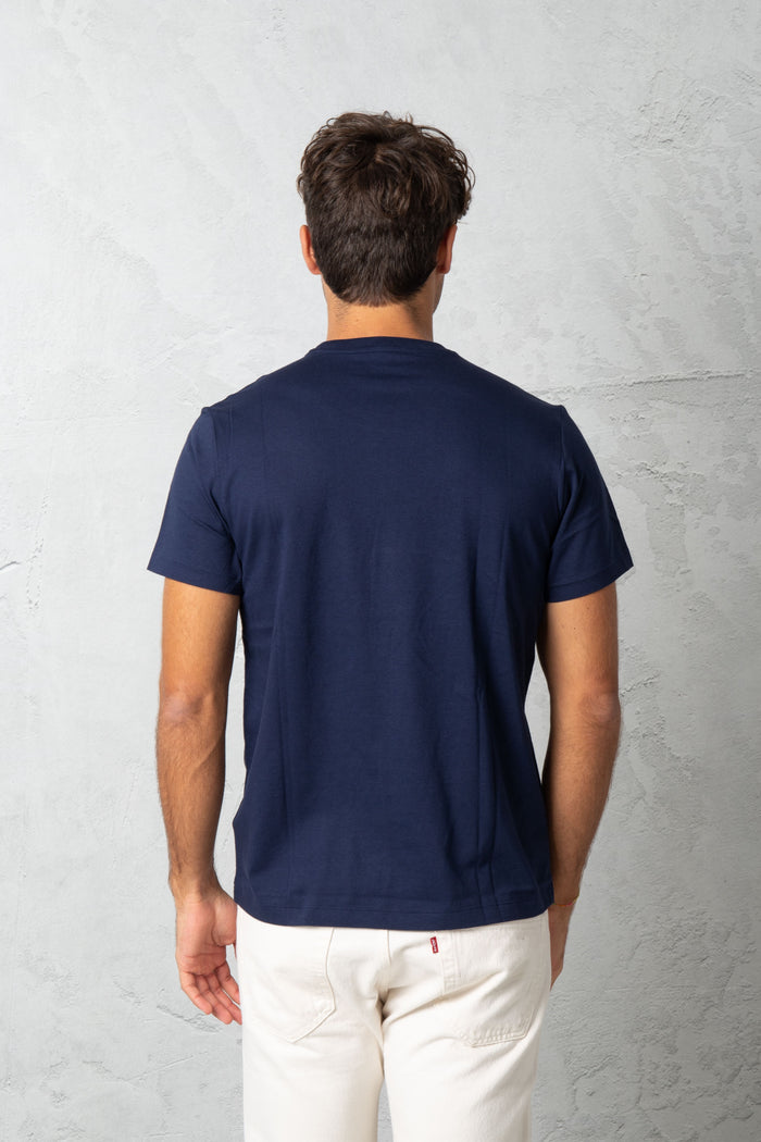 T-shirt navy uomo 714844756002 - 5
