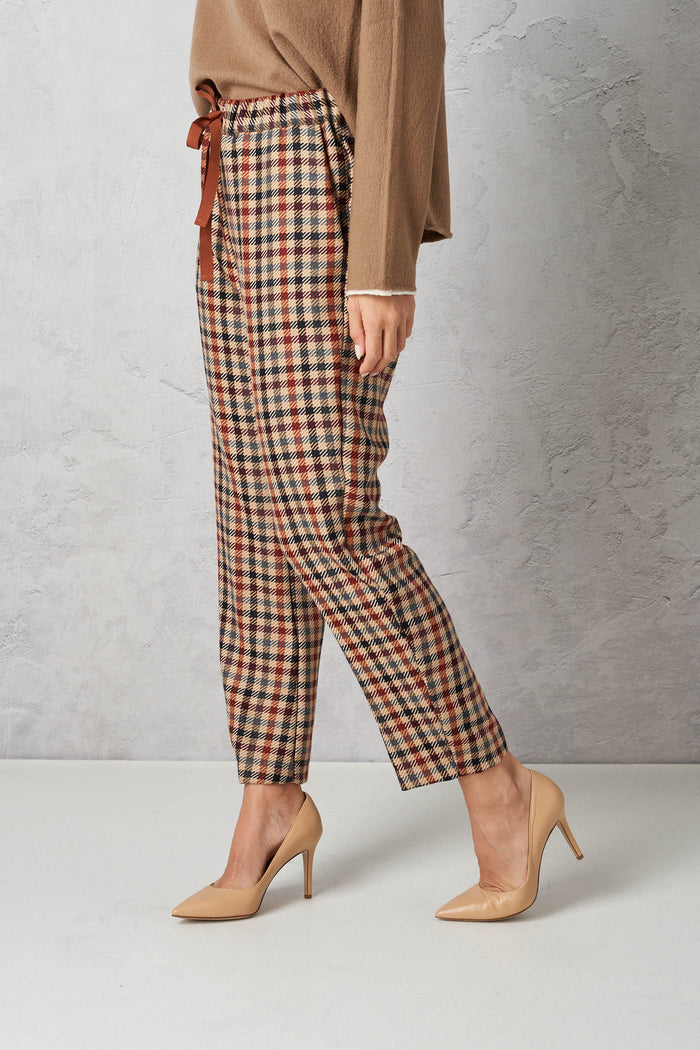 Pantalone check donna m05ck-01 - 3