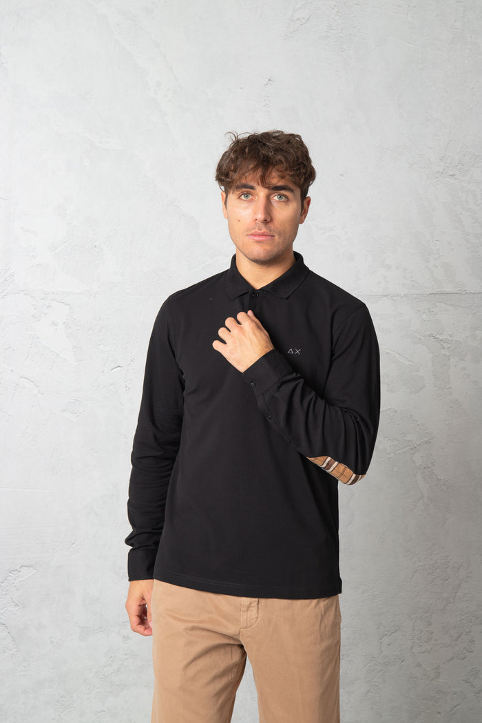 Polo nero uomo a4210811 - 1