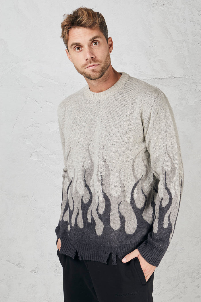 Double flame sweater