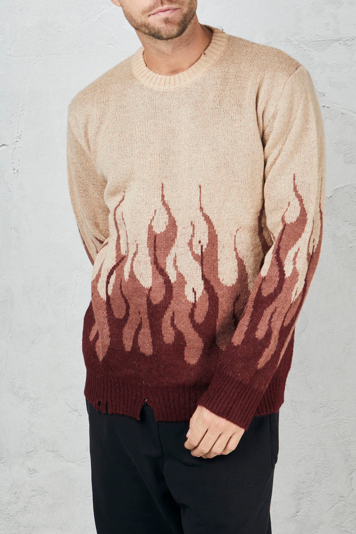 Double flame sweater-2