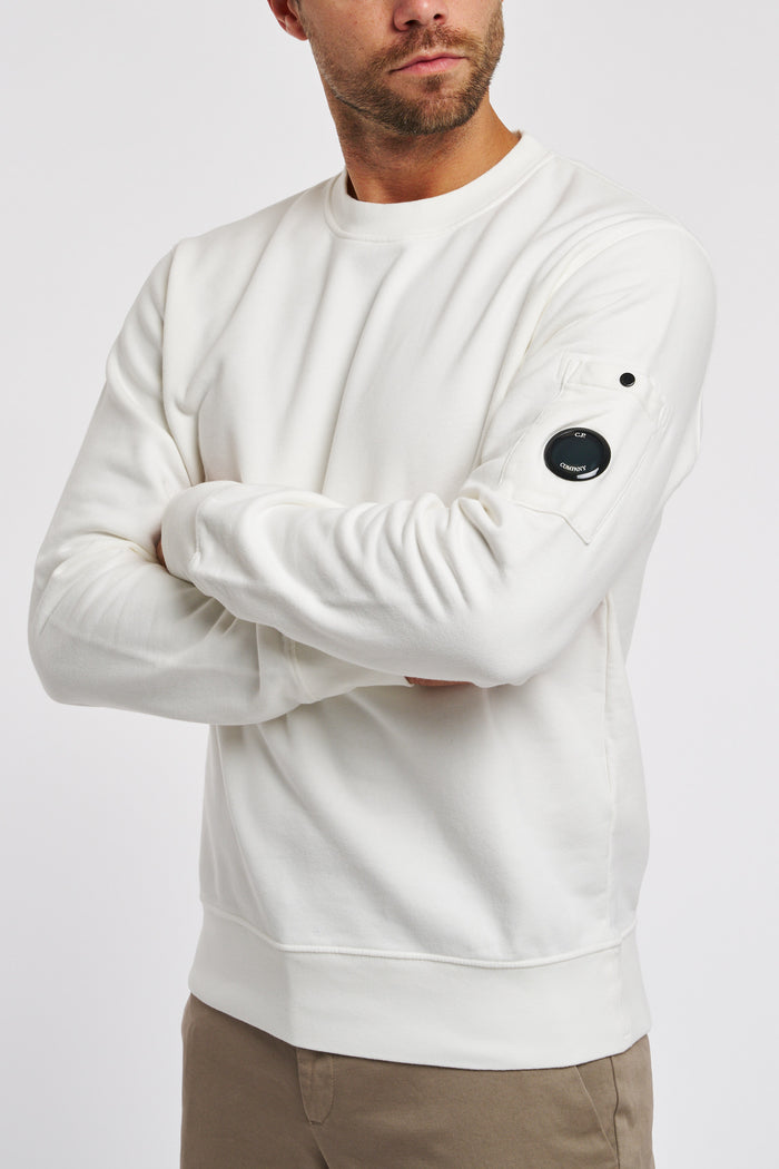 C.P. Company Crew Neck Sweater Cotton White-2