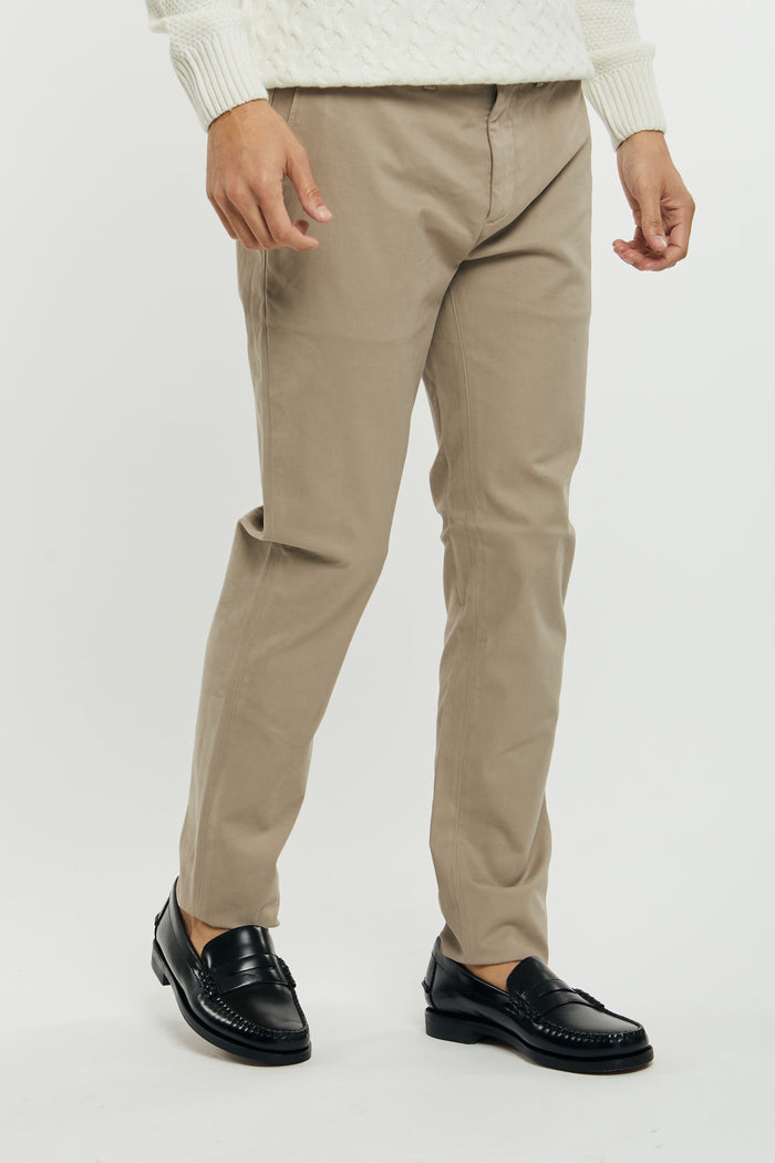 Department 5 Mike Chino Trousers Cotton/Modal/Elastane Sand Color-2