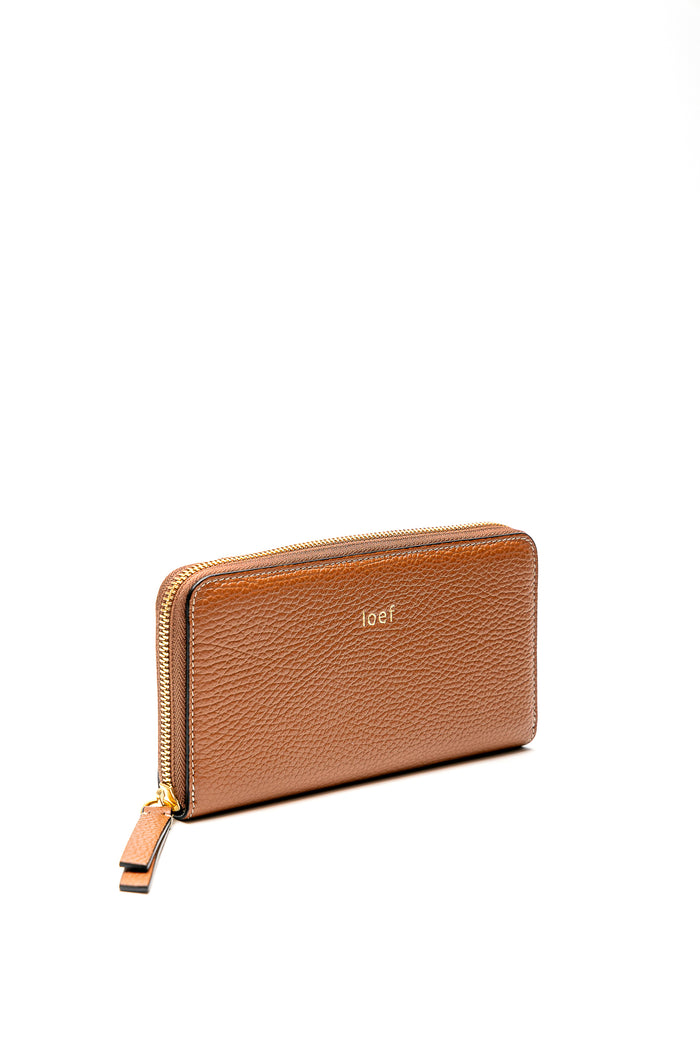 Ioef Coachella Wallet Caramel Leather-2