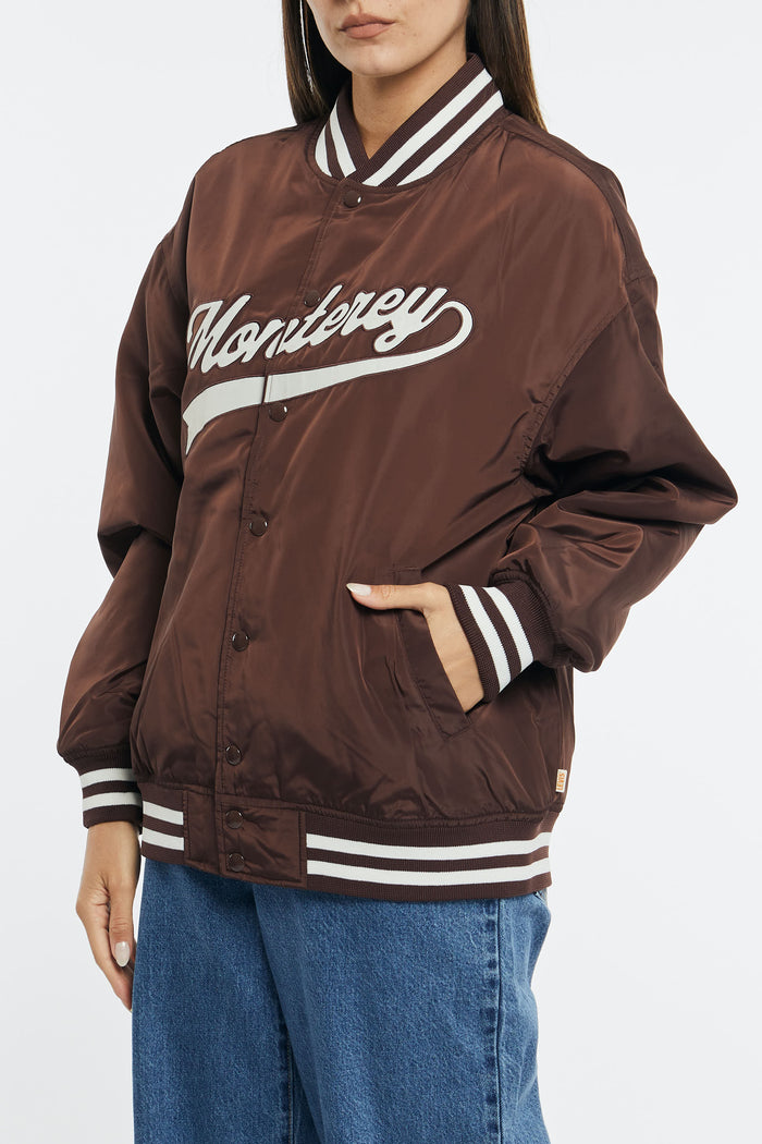 Levi's Baseball Jacket 100% Recycled Polyester Brown
