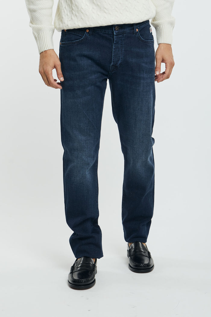 ROY ROGER'S Jeans 529 Columbus in Cotton/Polyester Denim