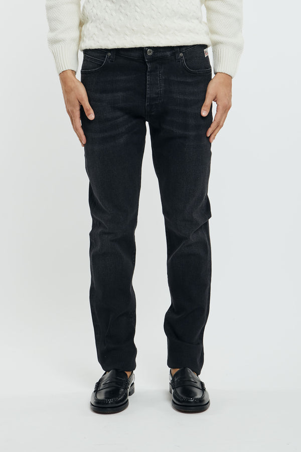 Roy Roger's Jeans 529 Denim Black Cotton/Modal/Polyester/Elastane