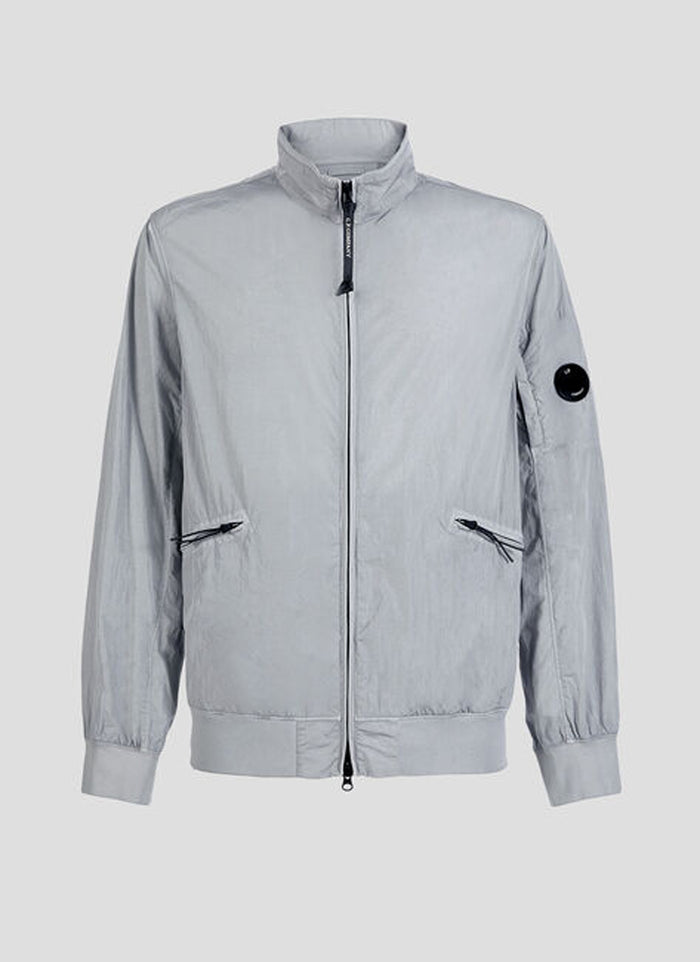 Chrome-R stand collar jacket