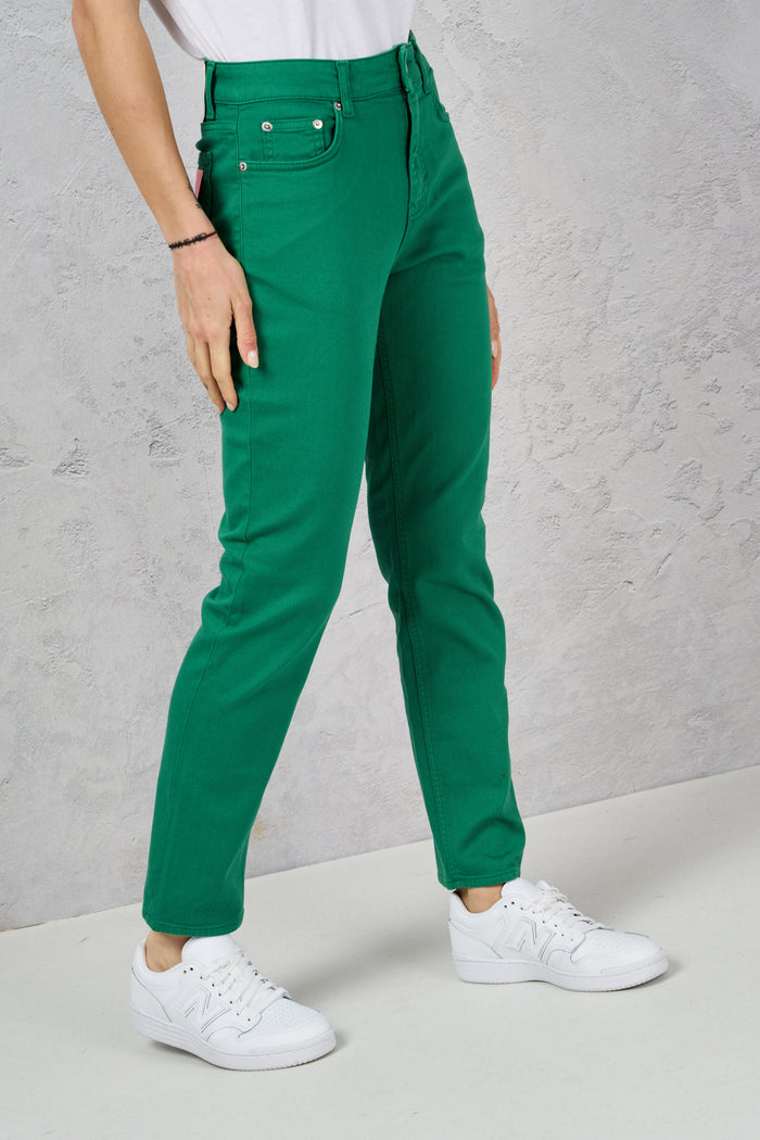 Jeans verde donna dp5621ds0003706 - 2